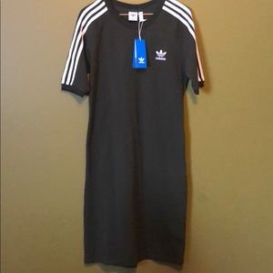 Brand new adidas 3 stripe dress